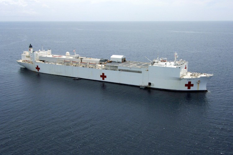 Image: Hospital Ship USNS Mercy (T-AH 19)